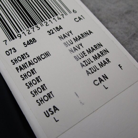 FILA Shorts Men Large Navy Blue Athletic Lined Lightweight Tennis Pickleball Gym - Picture 3 of 9